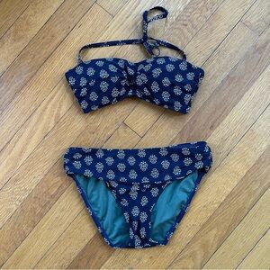 Moontide Demask Print Bikini